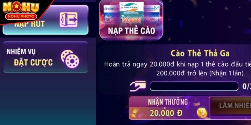 Cách lắc tài xỉu Nohu trực tiếp online dễ thắng, nhận nhiều khuyến mãi