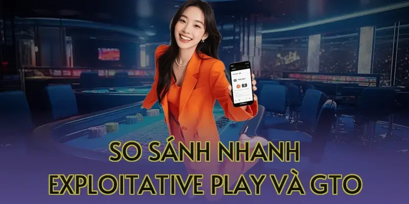 So sánh nhanh Exploitative Play và GTO